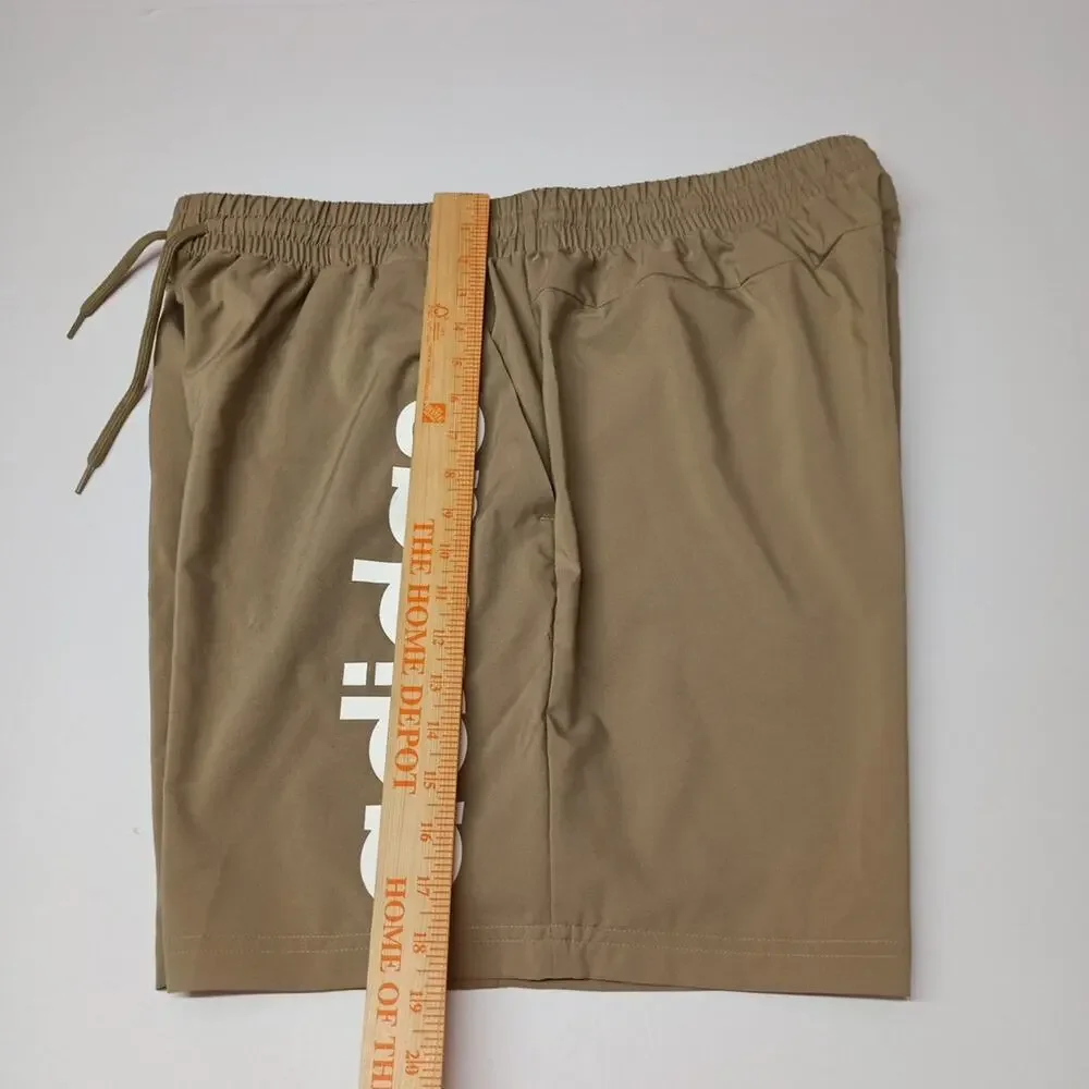 Adidas‎ Training Chelsea Shorts Men Size XL Khaki 7.5